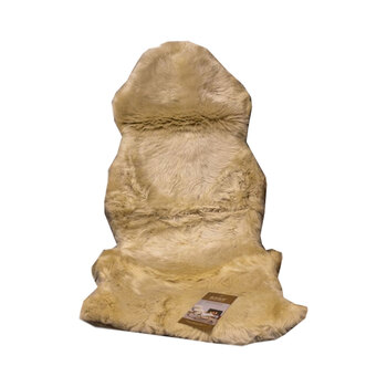 Huxford Grove The Gulgong Sheepskin Chair Mate Seat Mat - Linen