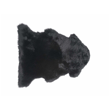 Huxford Grove The Gulgong Sheepskin Rug Home/Room Decor 105x60cm - Black