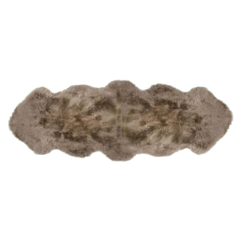 Huxford Grove The Gulgong Sheepskin Double Rug Home/Room Decor - Taupe