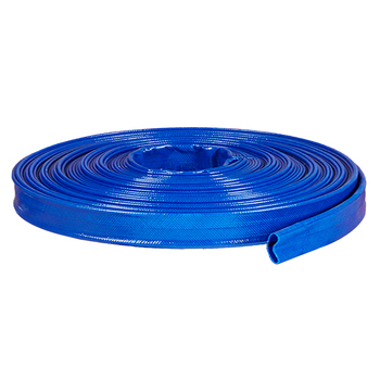 Rural Max PVC Lay Flat Hose 4 Bar 1" 100m Roll - Blue