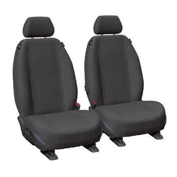 Sperling Super Tough Canvas Front Charcoal Seat Covers - Colorado DMax 2012-2020