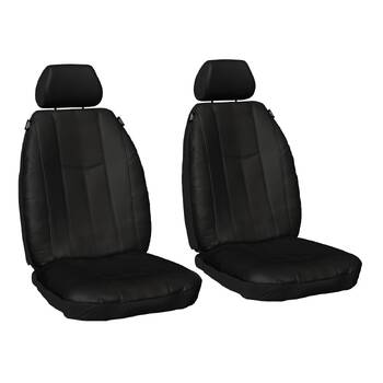 Sperling Empire Leather Front Black Seat Covers - Grand Cherokee 2011-2021