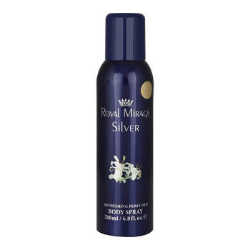 Royal Mirage Silver Body Fragrance Spray For Women 200ml