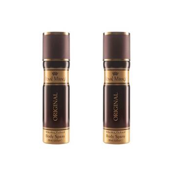 2PK Royal Mirage Original Body Fragrance Spray For Women 200ml