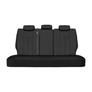 Sperling Empire Leather Rear Black Seat Covers - ASX 2011-2016