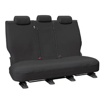Sperling Super Tough Canvas Rear Charcoal Seat Covers - BT50 DMax Dual 2020-On