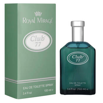 Royal Mirage Club 77 EDT Eau De Toilette Fragrance Spray For Men 100ml