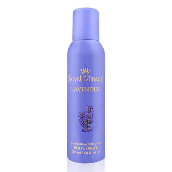 Royal Mirage Lavender Body Fragrance Spray For Women 200ml