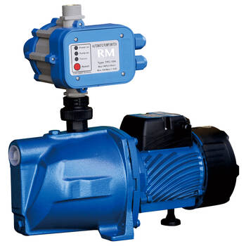 Rural Max Garden Pressure Pump w/ Automatic Pressure Control RM-JP100-E - Blue
