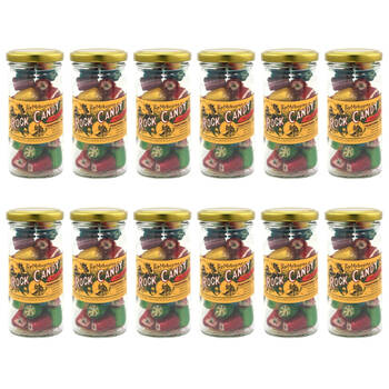 12PK Melbourne Fruit Rocks Rock Candy Sweet Confectionery Lollies 170g Handmade