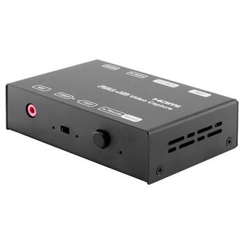 Pro2 1080P Full HD Video Capture Recording Device Hub w/ HDMI Input Black