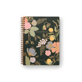 Rifle Paper Co A5 Spiral Notebook Ruled Colette 150-Pages
