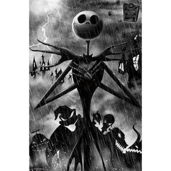 Disney 86x57cm The Nightmare Before Christmas Shadow Poster