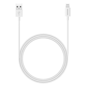 RockRose Ivory AL 1m 2.4A USB-A to Lightning Charging MFI-Certified Cable For Apple