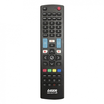 Laser Universal Remote Pre-Coded & Learning Mode Replacement For TV - Black