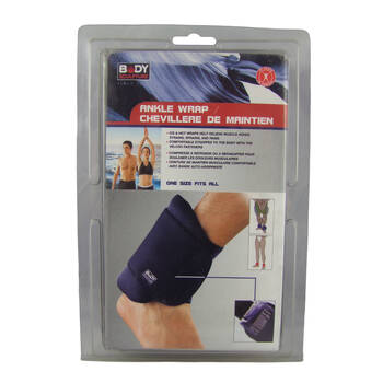 Body Sculpture Ankle Support Wrap Protector Hot/Cold Therapy Neoprene