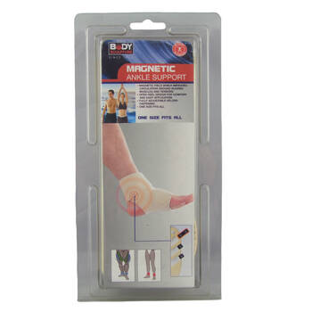 Body Sculpture Magnetic Ankle Brace Support Compression Therapy One Size