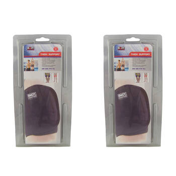 2PK Body Sculpture Breathable Thigh Support Wrap Compression Protector Neoprene