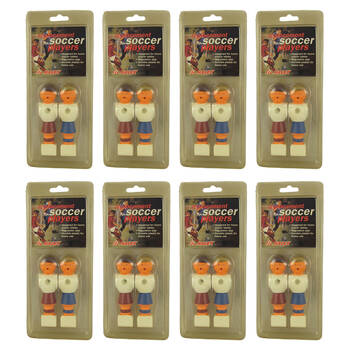 8x 2pc Regent Table Soccer Foosball Players Football Men Figures Replacement
