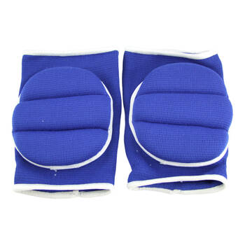 Regent Sports Knee Support Pads Foorball Gear Protector Pair Blue