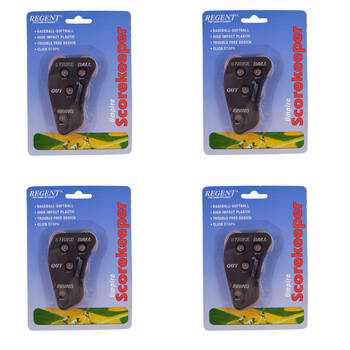 4PK Regent Scorematic Baseball/Softball Umpire Indicator Score Keeper Clicker