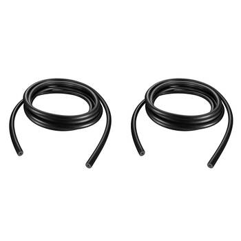 2PK Body Sculpture Exercise Tubes Home/Gym Fitness Workout Accessories Black