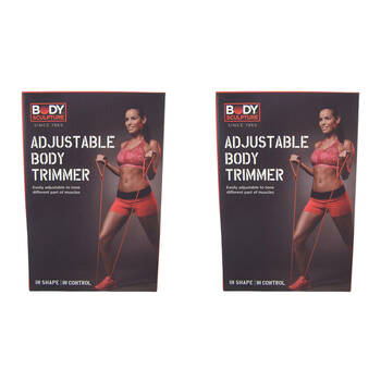 2PK Body Sculpture Adjustable Trimmer Exercise Band Home/Gym Workout Accessories
