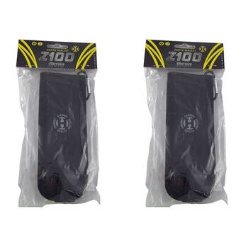 2PK Harrows Z100 Darts Wallet Case Secure Storage Pocket 17x6.5cm Black
