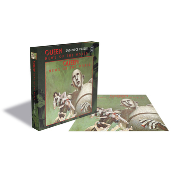 500pc Rock Saws Queen News Of The World Jigsaw Puzzle 41x41cm