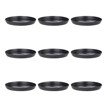 9PK Homeleisure Reko Saucer to Suit 510 Black Garden 