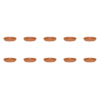 10PK Homeleisure Reko Saucer to suit 300 Terracotta Garden 