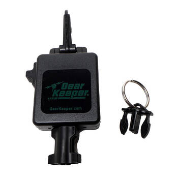 Gear Keeper Force Snap Clip Mount Fly Fishing Locking Net Retractor 12oz