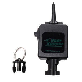 Gear Keeper High Force Snap Clip Mount Fly Fishing Locking Net Retractor 18oz
