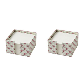 2PK Pilbeam Living Indienne 450-Sheets Memo Block Office Stationery
