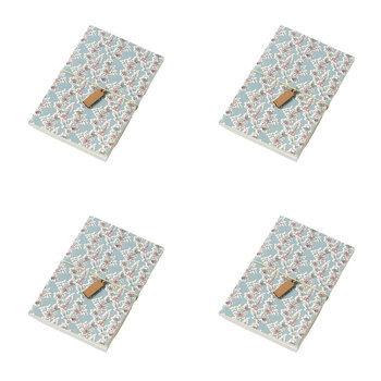 4PK Pilbeam Living Indienne 50-Pages Pocket Notebook Writing Stationery
