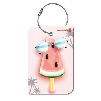 Retreev Watermelon Travel Bag Smart Tag Luggage Suitcase Name Card w/ QR
