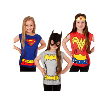 32pc DC Comics Kids/Girls Partytime Costume 3-6y Assorted