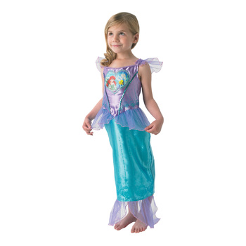 Disney Ariel Loveheart Kids Girls Dress Up Costume - Size 6-8 Yrs