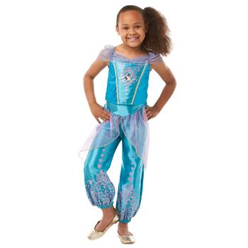 Disney Jasmine Gem Princess Kids Dress Up Costume - Size 4-6