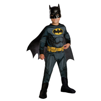 Dc Comics Batman Classic Kids Boys Dress Up Costume - Size 3-5 Yrs