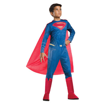 Dc Comics Superman Classic Kids Boys Dress Up Costume - Size 3-5 Yrs