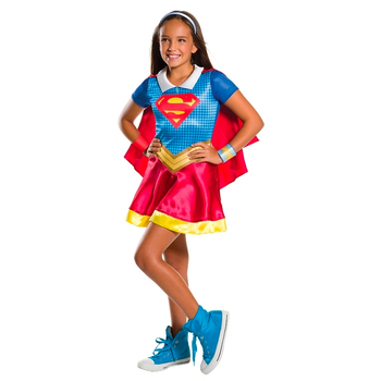 Dc Comics Supergirl Dcshg Kids Classic Dress - Size 3-5 Yrs