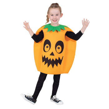 Rubies Pumpkin Tabard Unisex Dress Up Costume - Size 3-5 YRS