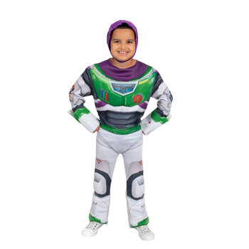 Disney Pixar Buzz Premium Lightyear Movie Kids Boys Dress Up Costume - Size 6-8 Yrs