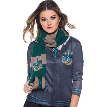 Harry Potter Slytherin Deluxe Scarf Adult/Unisex One Size Costume