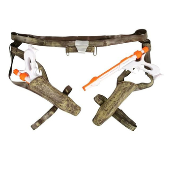 Star Wars Jango Fett Two Blaster Holster w/ Buckle Costume Accessory