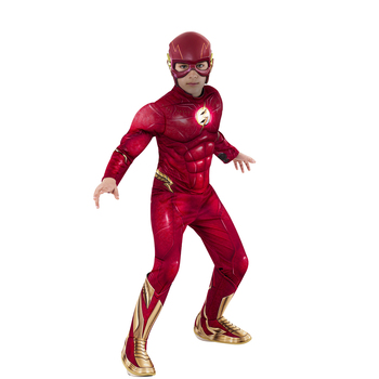 Dc Comics the Flash Deluxe Costume Party Dress-Up - Size 9-10y