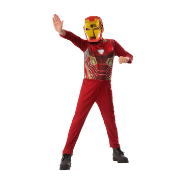 Marvel Iron Man Box Set Costume Party Dress-Up - Size 3-5y
