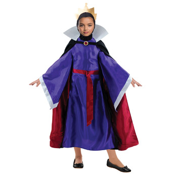 Disney Evil Queen Girls Dress Up Costume - Size 9-10 YRS