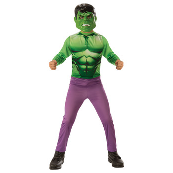 Marvel Hulk Opp Kids Boys Dress Up Costume - Size 3-5 Yrs